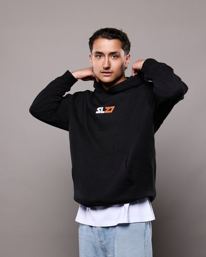 SL27-Cartoon-Hoodie schwarz Male